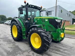 Tractor de Ruedas John Deere 6155R Usado del 2020, 70HP, 4WD, Transmisión de Engranajes para Motor, Bomba, Caja de Cambios, Rodamiento, Alta Productividad, en Venta - Product Image 2