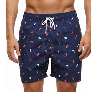 กางเกงว่ายน้ำผู้ชายแบบใหม่สั่งตัดได้ ผ้าฝ้าย 100% สีพื้น แห้งเร็ว ระบายอากาศดี ผลิตในปากีสถาน - Product Image 1