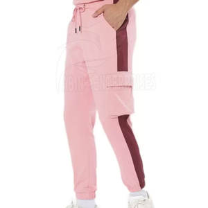 Nouveauté Pantalon de jogging taille haute pour homme, léger, séchage rapide, en coton, design unique, grande taille, style décontracté au prix de gros - Product Image 3