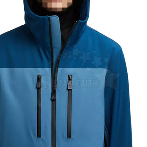 Chaqueta de Esquí con Capucha para Exteriores, Logotipo Frontal, Ecológica, Transpirable, Impermeable, Resistente al Frío, para Aventuras Invernales en la Nieve - Product Image 5