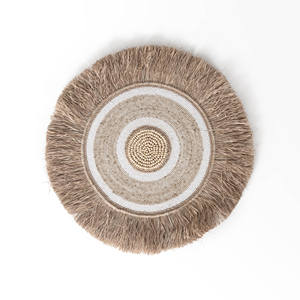 ศิลปะผนังหญ้าทะเลเวนิสแบบมีเส้นผ่านศูนย์กลาง62cms สไตล์ชายฝั่งทะเลที่สลับซับซ้อนผลิตในประเทศอินโดนีเซีย - Product Image 1