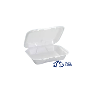 CAJA DE ESPUMA DESECHABLE RECTANGULAR BLANCO MUEBLES DE LOTO AZUL VIETNAM - Product Image 1