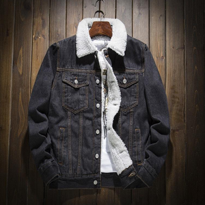 เสื้อแจ็กเก็ตฤดูหนาวสำหรับผู้ชายซักปานกลางทำจากผ้าฝ้าย100% - Product Image 4