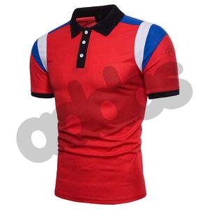 POLO personalizado de alta calidad, camisetas para hombres, polos baratos, 100% algodón, manga corta, camiseta antiarrugas para hombres - Product Image 4