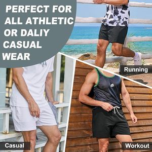 Shorts en coton uni pour hommes, décontractés, pour la course à pied, la gym et l'entraînement, disponibles en toutes les couleurs, vente en gros personnalisée - Product Image 2