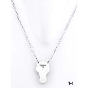 Collier Cactus Tendance Turquoise et Diamant Multi-Pierres du Sud-Ouest, Fait Main en Argent Sterling avec Chaîne à Maillons, Idéal pour un Cadeau - Product Image 5