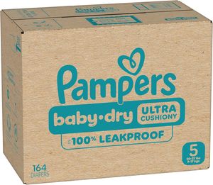 Pañales Pampers - Baby Dry - Talla 7, 108 Unidades, Pañales Desechables Absorbentes para Bebés (El Empaque Puede Variar) - Product Image 4