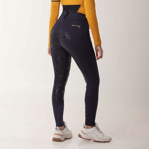 Culottes d'équitation pour femmes sur mesure Culottes d'équitation extensibles dans les 4 directions Vêtements équestres à prise intégrale Vente en gros d'usine Culottes d'équitation - Product Image 3