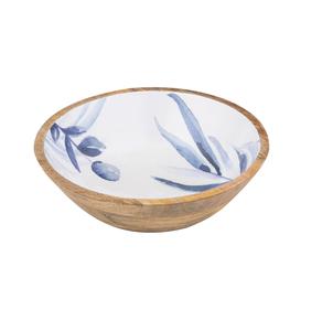 Producto de tendencia Cuencos de madera natural Tamaño personalizado Tazón de madera con acabado de esmalte de Acacia Tazón para servir. - Product Image 3