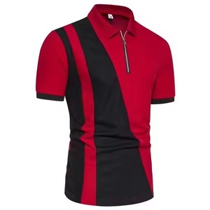 Chemises polo grande taille pour hommes vente en gros de polo uni décontracté de haute qualité avec logo personnalisé - Product Image 2