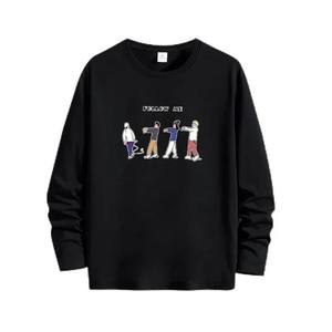 Personnalisé ajusté anti-rides O cou chemise décontractée de haute qualité coton polaire qualité supérieure sweat-shirt pour hommes - Product Image 4