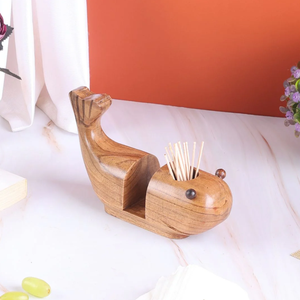 <b>Napkin</b> <b>Holder</b> for Table Wooden <b>Napkin</b> <b>Holders</b> for Kitchen Dining Room Table Decor Dispenser for Indoor & Outdoor - Product Image 3