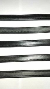 ADEEFA - Diadema de Cuero Personalizable Negra con Canal Vacío de 6 mm y 8 mm, Todos los Tamaños/Formas, Suministro al por Mayor de la India. - Product Image 5