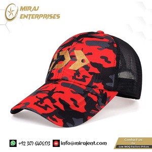 Camouflage respirant décontracté été chapeau de soleil hommes femmes classique casquettes de sports de plein air mode flèche broderie casquette en maille - Product Image 4