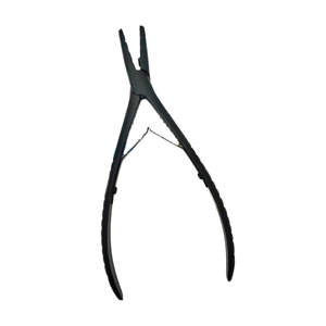 Pince à cheveux à trois trous en acier inoxydable de qualité chirurgicale, forte tenue, pour extensions de cheveux, usage commercial, IMANS ENTERPRISES - Product Image 1