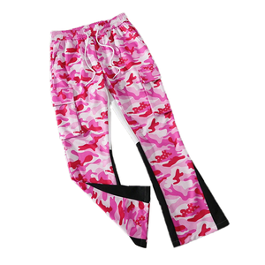 Pantalones Deportivos Casuales de Felpa de Algodón de 220g de Alta Calidad para Hombre, de Color Sólido, con Logotipo Personalizado, Corte Regular - Product Image 1