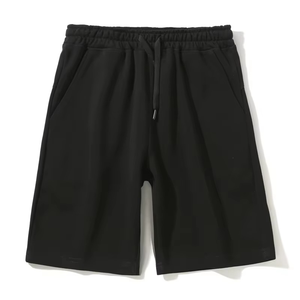Pantalones cortos deportivos holgados y transpirables para hombres de entrenamiento al aire libre versátiles neutros y cómodos de algodón ultrafino a la moda - Product Image 2