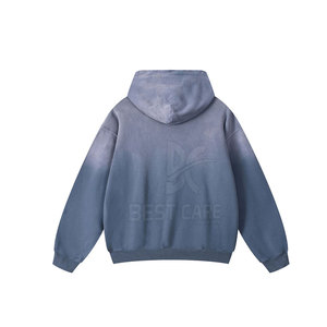 เสื้อฮู้ดเด็กขายดี สีซีดแบบซันเฟด พร้อมโลโก้สั่งทำ ระบายอากาศได้ดี น้ำหนักเบา ขนาดสำหรับเด็ก - Product Image 3