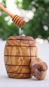 Bâtonnet à miel moderne en bois d'acacia écologique, long et mini, durable, capacité de 10 ml, prix très abordable, pour pot de miel - Product Image 5