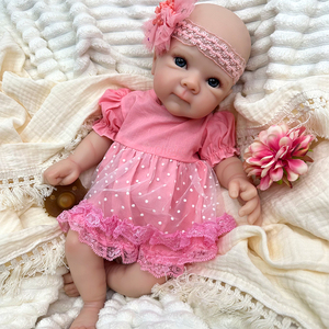 Muñeca Reborn Realista de Silicona de 16 Pulgadas, Niña, Tacto Real de Piel, Venas 3D Pintadas a Mano, Regalo Perfecto para Coleccionistas - Product Image 4