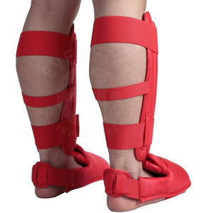 แผ่นหน้าแข้ง MMA แบบป้องกันสำหรับมวยไทยแผ่นป้องกันหน้าแข้งแบบ100% - Product Image 2