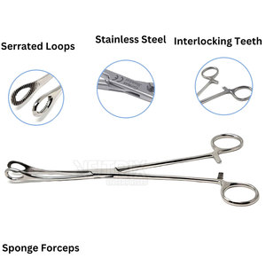 Pinzas Curvas de Esponja de Suministro Directo de Fábrica, Pinzas Curvas de Esponja Ligeras de Calidad Superior 7 - Product Image 2