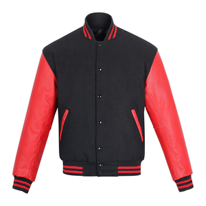 Custom <b>Men's</b> Winter <b>Thin</b> Stand Collar Varsity <b>Jacket</b> 100% Cotton Breathable Plus Size Pakistan Made College - Product Image 1