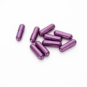 OEM số lượng lớn viên nang rỗng màu hồng ngọc trai Kích thước 00 0 1 viên nang gelatin bò để làm đầy - Product Image 1