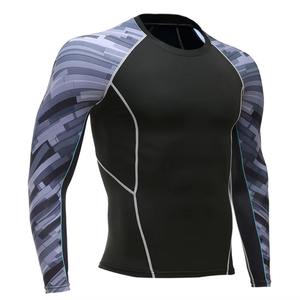 2026 Rashguard personnalisé pour homme, manches longues, pour MMA, BJJ et Jiu Jitsu, 100% Polyester, respirant, séchage rapide, prix de gros - Product Image 3