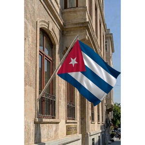 Wall-Mounted Telescopic Flagpole Set <b>for</b> <b>Flags</b> & Banners Made of Durable Polyester with Digital Printing Graphics - Product Image 2