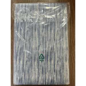 Tela Popelina Azul a Rayas Festiva 100% Algodón con Patrón Tejido y Brillo Metálico 112x300cm para Prendas - Product Image 2