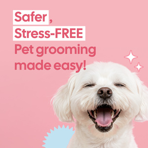 HEDYS GROOMING Premium <b>Dog</b> Grooming Hammock-Adjustable Cotton <b>Sling</b> for Comfortable Nail Trimming Fur Care & Eye Cleaning - Product Image 4