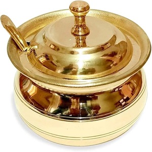 Pot en métal moderne et écologique de 400 ml avec couvercle de cuillère en relief pour cornichons ou panier de rangement polyvalent pour usage domestique - Product Image 4