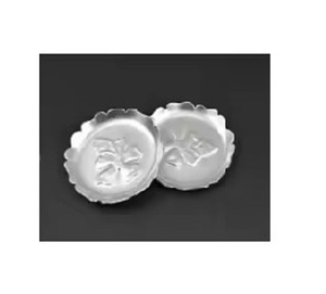 Extremely Good Design <b>Coaster</b> Aluminium <b>Silver</b> Color <b>Coaster</b> With Holder for Home Hotel and Restaurant Usage - Product Image 1
