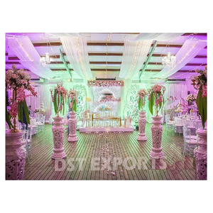 กระถางดอกไม้นกยูงสำหรับทางเดินงานแต่งงานที่ไม่เหมือนใคร - Product Image 2