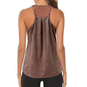 Camiseta sin Mangas de Algodón y Bambú Ecológica para Mujer, Transpirable, para Gimnasio al Aire Libre, Tallas Grandes, Venta Caliente, Servicio OEM - Product Image 2
