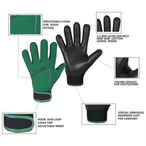 Gants en gros Dernier style Gants de football gaélique pour hommes Latex allemand de haute qualité Meilleur prix du fabricant pakistanais - Product Image 4
