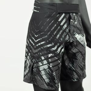 กางเกงชกมวย MMA คุณภาพสูง ยืดหยุ่น น้ำหนักเบา ระบายอากาศได้ดี ผลิตจากโพลีเอสเตอร์ 100% สำหรับผู้ใหญ่ แบบยูนิเซ็กซ์ พร้อมเชือกผูกและแถบตีนตุ๊กแก - Product Image 4