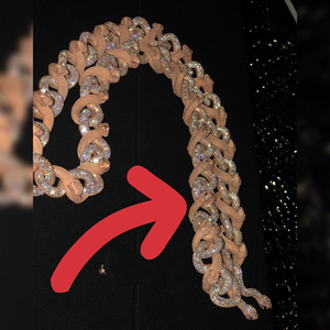 สร้อยเงินสเตอริ่งประดับ925ทันสมัยประดับเพชรแบบกำหนดเองมีเพชรสีขาวสายโซ่สไตล์ฮิปฮอปใช้ได้ทั้งชายและหญิง - Product Image 5