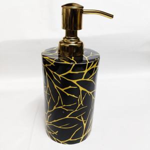 Juego de baño de tres piezas de resina hecho a mano con estilo, organizador de tocador Premium, jabonera, soporte para cepillo de dientes, vaso, bandeja clásica para el hogar - Product Image 3