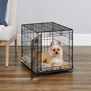New Enhanced Foldable <b>Dog</b> Crate,Patented Single & Double Door Design, Includes Leak-Proof Pan & Floor Protecting Feet/ - Product Image 1