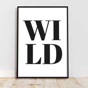 Producto de Diseño Minimalista con Estampado Salvaje en Formato A4 - Product Image 4