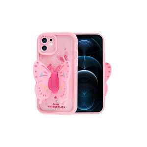 Coque de protection en silicone de luxe Netzy pour iPhone 12 13 Pro Max & Plus, design mignon avec protection de l'appareil photo - Product Image 2