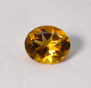 Citrino natural de Madeira, calidad AAA, forma ovalada de 12x10x7 mm, citrino ovalado para la fabricación de joyas, facetado, 4.12 ct - Product Image 4