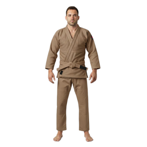 ชุดยูโด บราซิลเลียนยิวยิตสู (BJJ) สำหรับมืออาชีพ สีกากี ผ้าโมดอล น้ำหนักเบา แห้งเร็ว ระบายอากาศได้ดี เหมาะสำหรับการฝึกซ้อม - Product Image 3