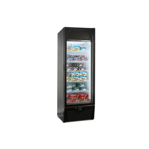 MONDIAL Enfriador Vertical Puerta de Cristal Pantalla Nevera Refrigerador Negro 668X685X1990mm - Product Image 1