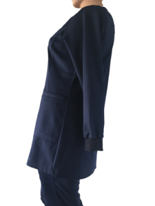 Blouse d'infirmière unisexe tendance, nouvelle arrivée, coton, polyester, élasthanne, sans couture, logo personnalisé, OEM - Product Image 5