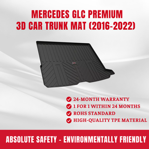 Alfombrillas para coche Mercedes GLC 2016, bajo MOQ, a prueba de polvo, resistentes a productos químicos, alta durabilidad, alfombrilla para OEM maletero, Exportación de Vietnam - Product Image 2