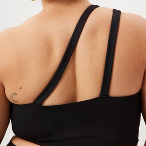 Ensemble de soutien-gorge de sport et de leggings de yoga pour femmes de haute qualité en gros, soutien élevé, respirant, bretelles convertibles à l'avant pour la remise en forme et la course à pied - Product Image 6