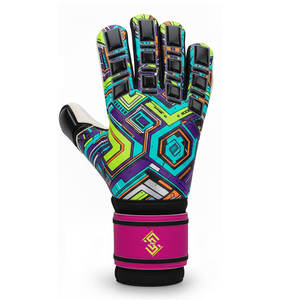 Gants de gardien de but unisexes en latex de haute qualité, design original 2026, fermeture auto-agrippante antidérapante, options personnalisables, vente en gros - Product Image 1